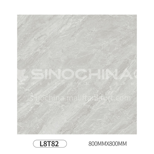 Simple and modern style whole body polished glazed floor tiles-L8T82 800mm*800mm